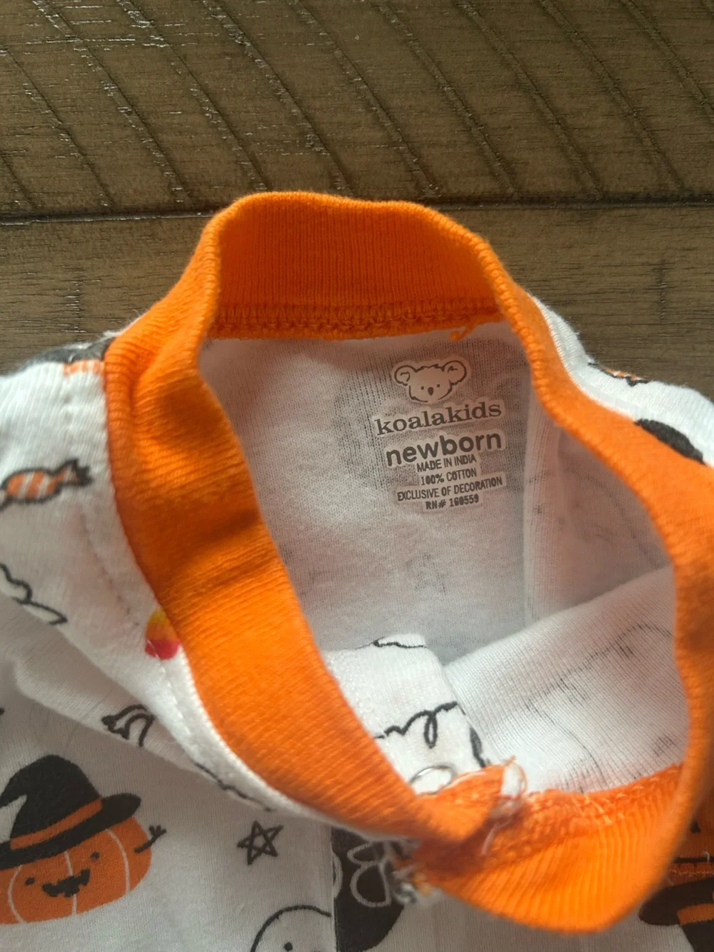 NB baby Halloween clothes